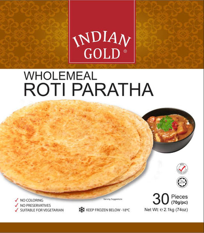 Wholemeal Roti Paratha 30pc